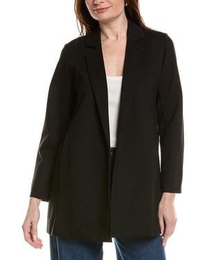 Eileen Fisher Petite Long Blazer - Black