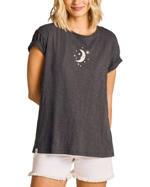 Life Is Good. Slub T-Shirt - Grey