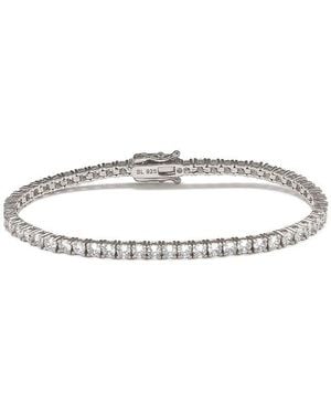 Suzy Levian CZ Jewelry Suzy Levian Cz Tennis Bracelet - White