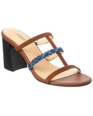 L'Agence Heromin Caged Suede Sandal - Pink