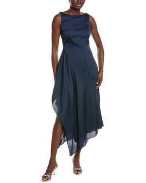 Azeeza Manisha Midi Dress - Blue