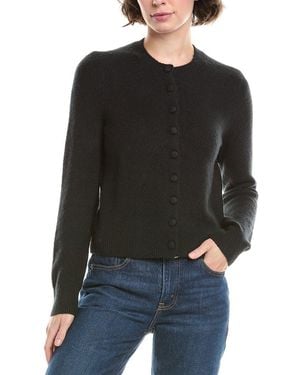 Madewell Cozy Wool-Blend Cardigan - Black