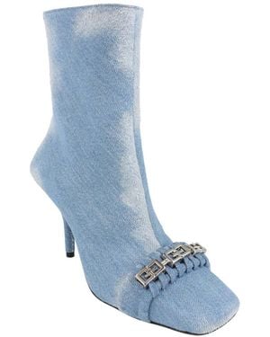 Givenchy G Denim Bootie - Blue