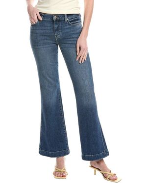 7 For All Mankind Dojo Beida Tailorless Flare Jean - Blue