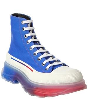 McQueen Tread Slick Boot - Blue