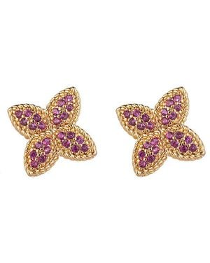 Eye Candy LA Cz Stud Earring - Pink