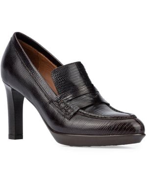 Aquatalia Rella Weatherproof Leather Pump - Black