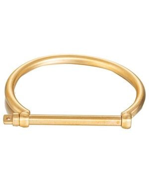 Eye Candy LA Lilana Titanium Screw Bracelet - Metallic