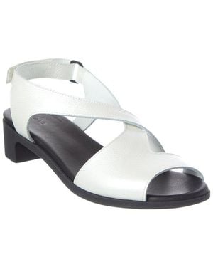 Arche Kisbye Leather Sandal - White