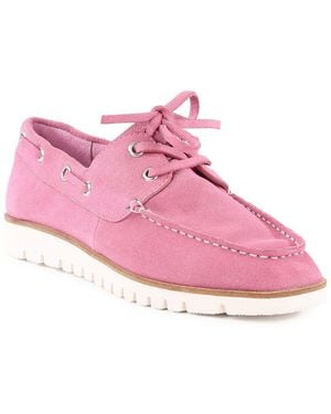 Seychelles Kipper Leather Flat - Pink