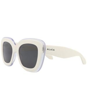 Alaïa Alaïa Gg1587S 52Mm Sunglasses - White