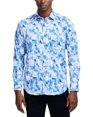 Robert Graham Baskerville Woven Shirt - Blue