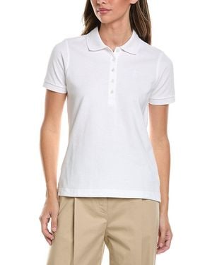 Brooks Brothers Pique Golf Polo Shirt - White