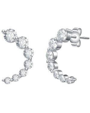 Genevive Jewelry Hoop Earrings - Metallic