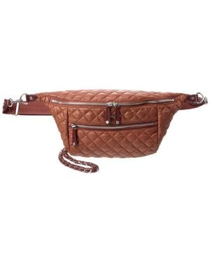 MZ Wallace Crosby Crossbody Sling Bag - Brown