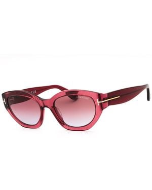 Tom Ford 5566Y 55Mm Sunglasses - Red