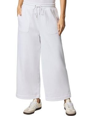 Splendid Goldie Infused Wide Leg Pant - White