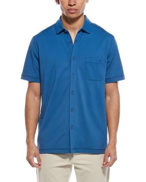 Tommy Bahama Costa Wave Islandzone Camp Shirt - Blue