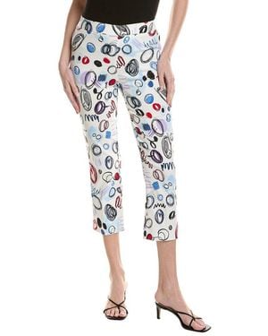 Joseph Ribkoff Printed Pant - Blue