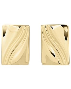 Electric Picks 14K Plated Elouise Statement Earrings - Natural