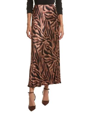 Bella Dahl Bias Maxi Skirt - Brown