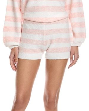 Vintage Havana Striped Jumper Short - White