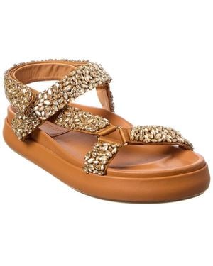 Ulla Johnson Leather Sandal - Brown