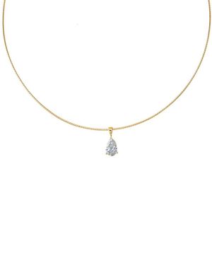 By Adina Eden 14K 3.00 Ct. Tw. Lab-Grown Diamond Necklace - Metallic