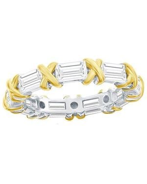 Suzy Levian CZ Jewelry Suzy Levian Cz Eternity Ring - White
