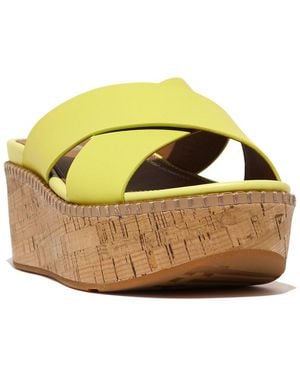 Fitflop Eloise Leather Slide - Metallic