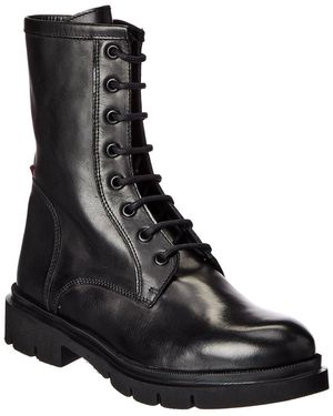 Bally Welesya Leather Bootie - Black