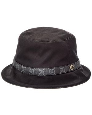 Gucci Double G Bucket Hat - Black