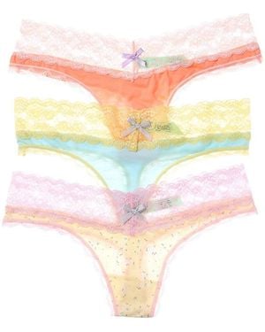 Honeydew Intimates Set Of 3 Ahna Thong - Pink
