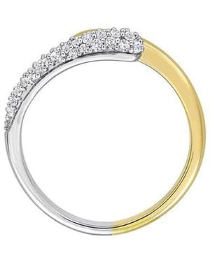 Rina Limor 0.42 Ct. Tw. Created Sapphire Bypass Ring - Metallic