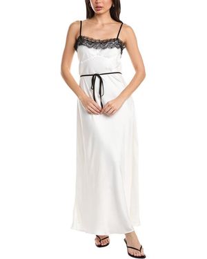 Femme Society Sleeveless Midi Dress - White