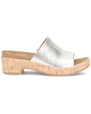 Söfft Cass Leather Sandal - White
