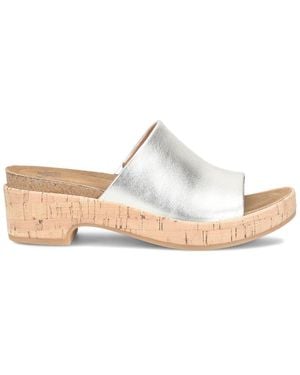 Söfft Cass Leather Sandal - White