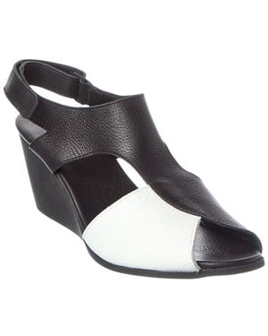 Arche Egwaly Leather Sandal - Black