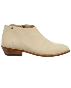 Lucchese Kate Bootie - White