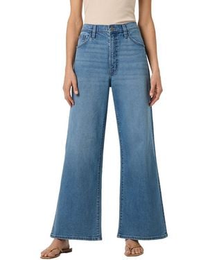 Hudson Jeans Jolene Wide Leg Jean - Blue