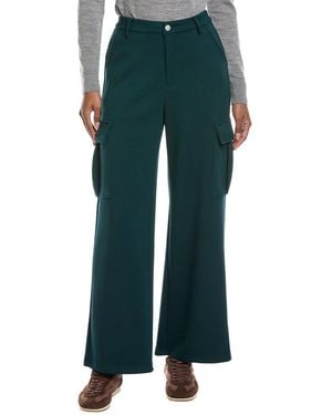 Gracia Wide Leg Sweatpant - Green