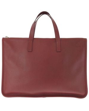 Loewe Others Anagram Neutred Briefcase (Authentic Pre-Loved)