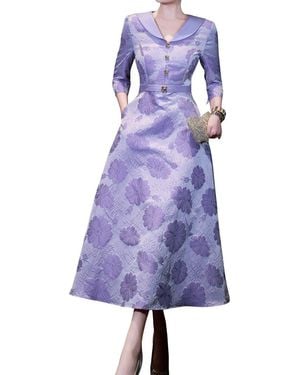 BRC By BURRYCO Midi Dress - Purple