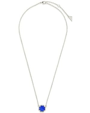 Sterling Forever Rose Petal Pendant Necklace - Multicolour