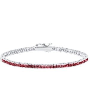 Crislu Cz Bracelet - White