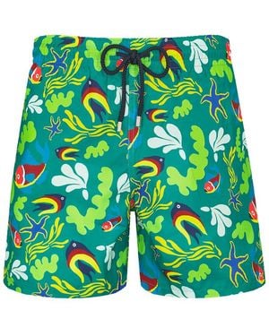Vilebrequin Fish Classic Short - Green