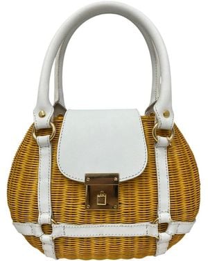 Serpui Morgan Top Handle Bag - Metallic