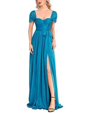 Vincent Maxi Dress - Blue