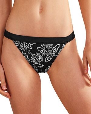 Boden Tanga Bikini Bottom - Black