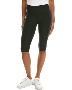 Beyond Yoga 14In Spacedye High-Waist Pocket Pedal Pusher Legging - Black